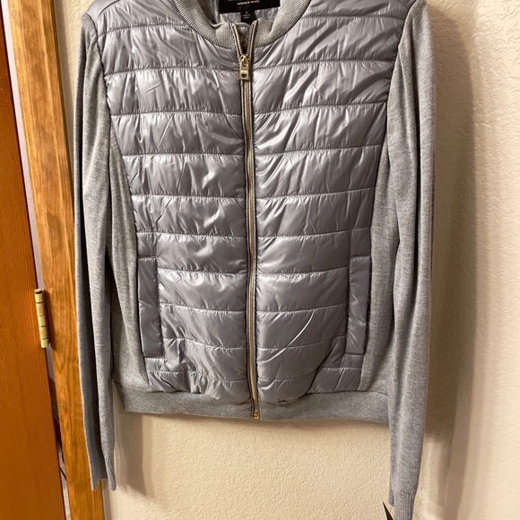 NWT- silver  jacket- L - Picture 6 of 6
